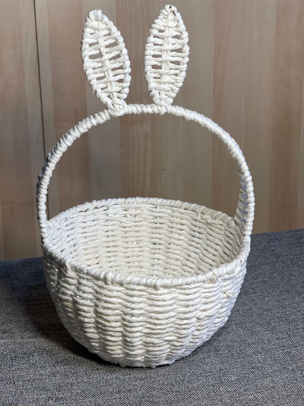 Woven Bunny Ear Basket